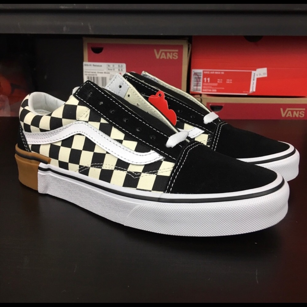 VANS Old School Gum Block Checkerboard